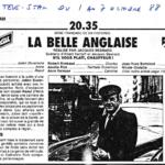 Télévision - Anne Deleuze dans « La Belle Anglaise »