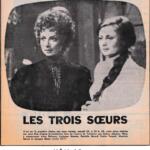 Télévision - Anne Deleuze dans « Les Trois Soeurs »