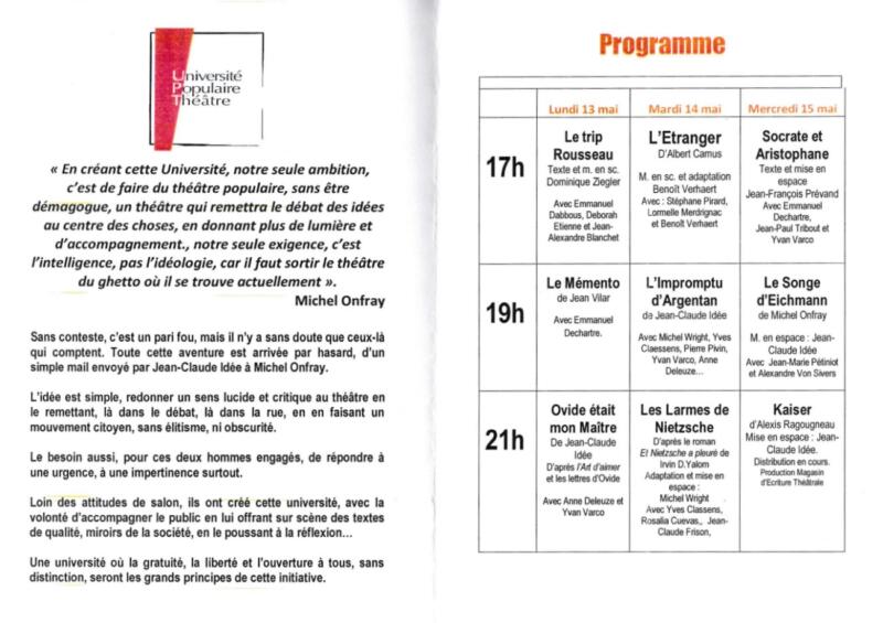 « Universités Populaires du Théâtre » « Universités Populaires du Théâtre » - universite-theatre-6-800x565